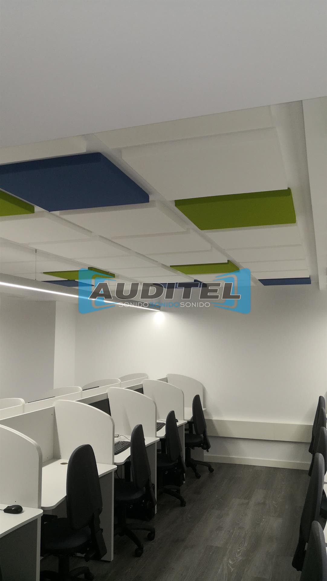 Trabajos de absorción acústica en A Coruña