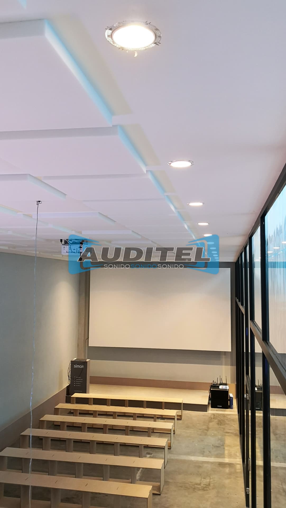 Trabajos de absorción acústica en A Coruña