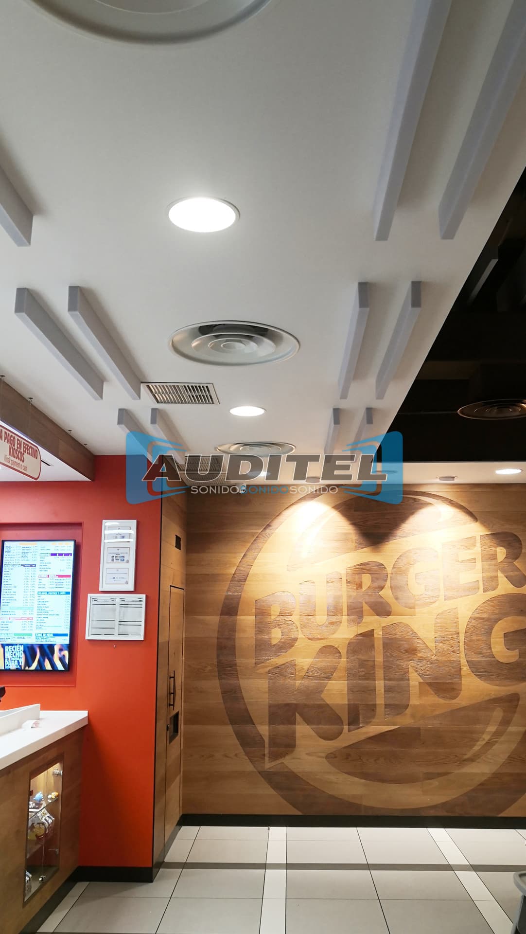 Trabajos de absorción acústica en A Coruña