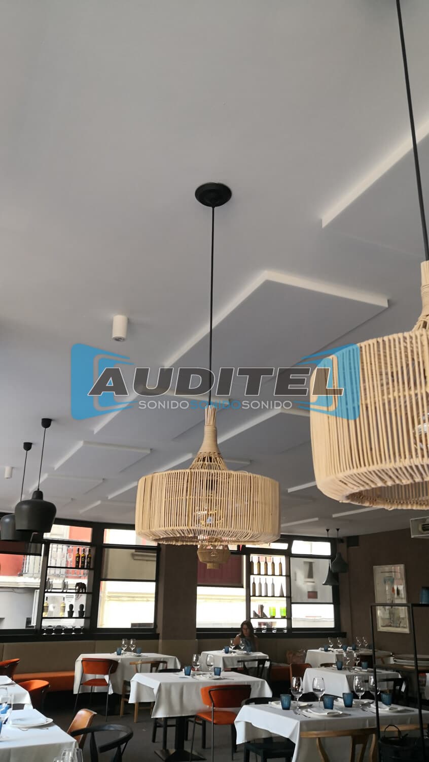 Trabajos de absorción acústica en A Coruña