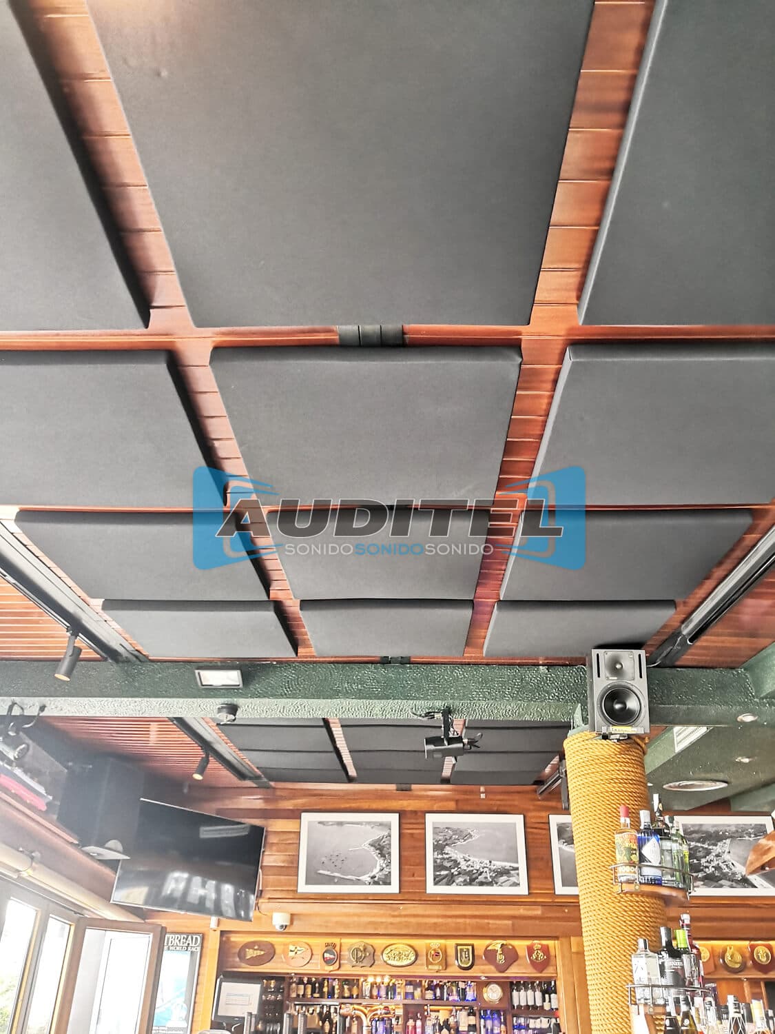 Trabajos de absorción acústica en A Coruña