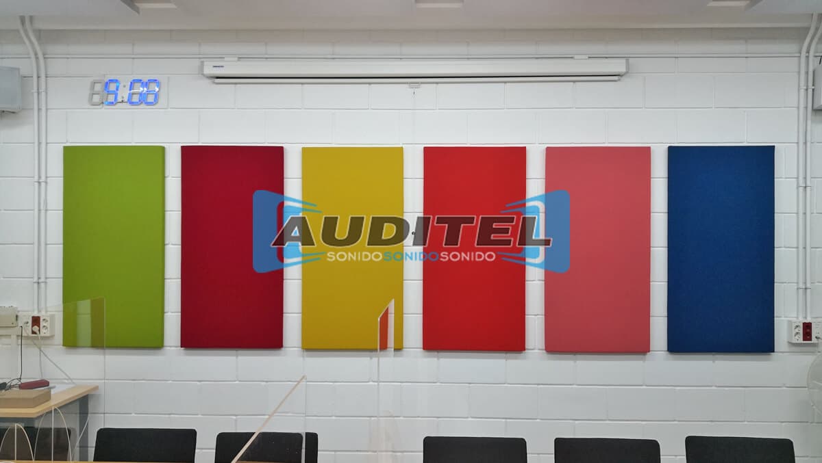 Trabajos de absorción acústica en A Coruña