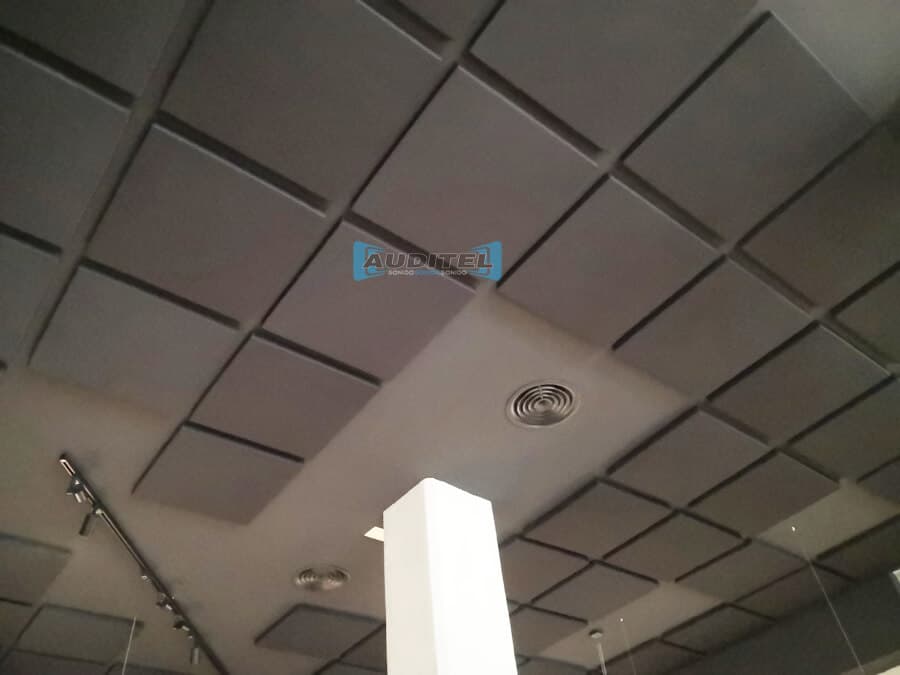 Trabajos de absorción acústica en A Coruña