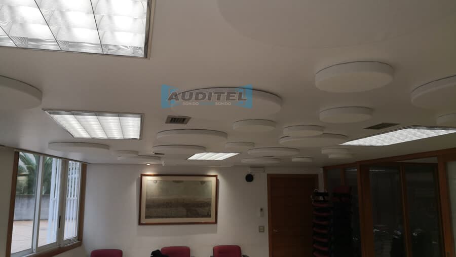 Trabajos de absorción acústica en A Coruña