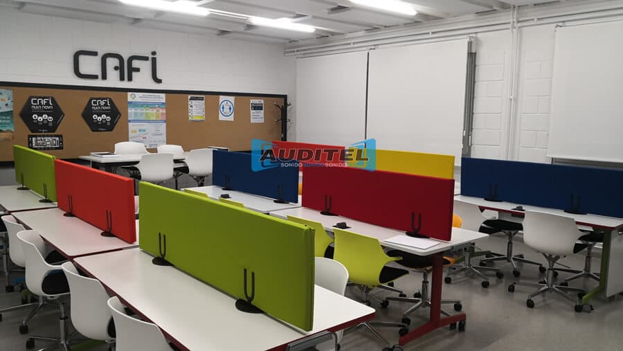 Trabajos de absorción acústica en A Coruña