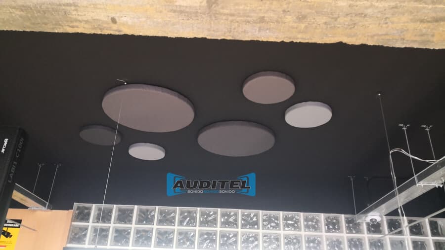 Trabajos de absorción acústica en A Coruña