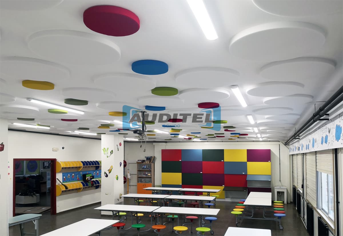 Trabajos de absorción acústica en A Coruña