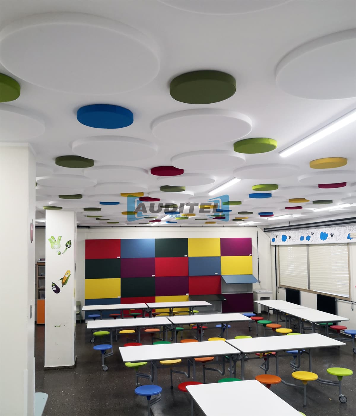 Trabajos de absorción acústica en A Coruña