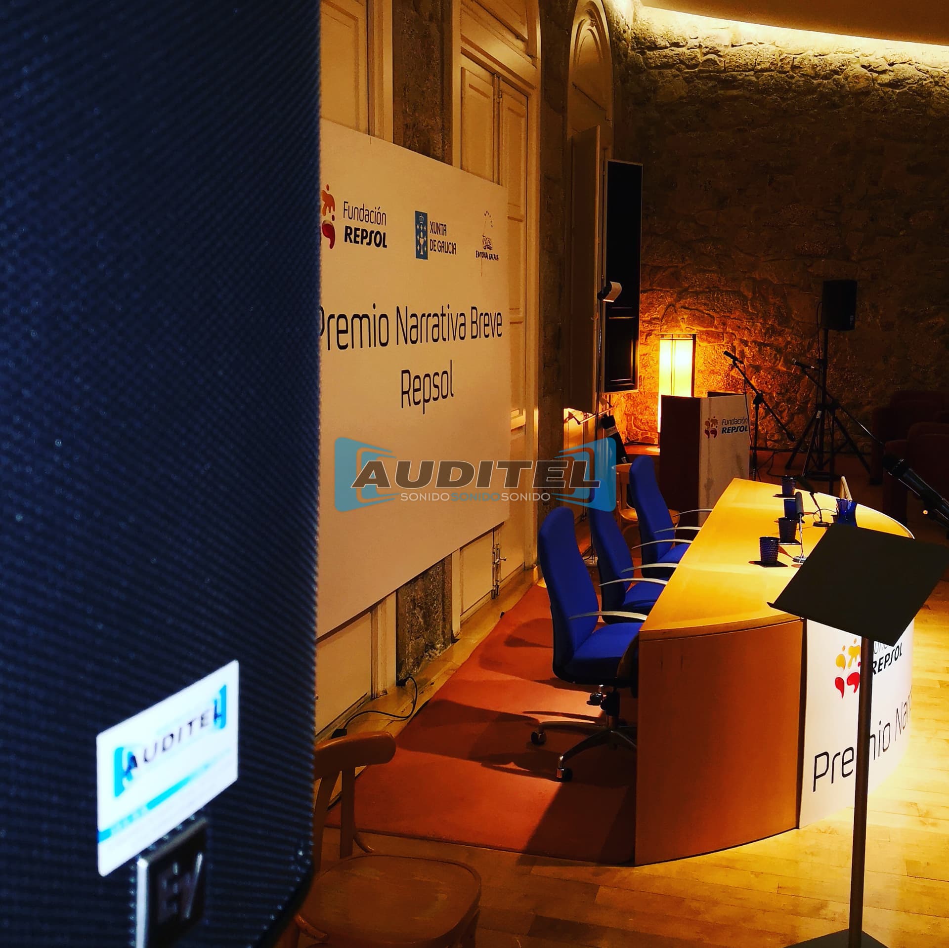 Sonido e iluminación para eventos de Auditel Sonido