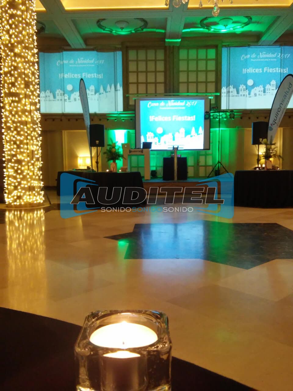 Sonido e iluminación para eventos de Auditel Sonido