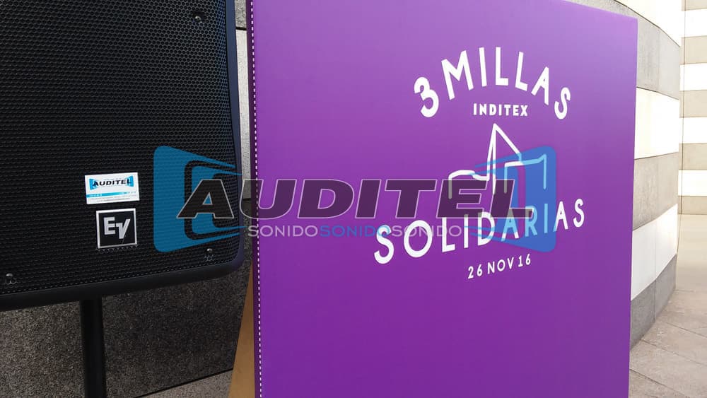 Sonido e iluminación para eventos de Auditel Sonido