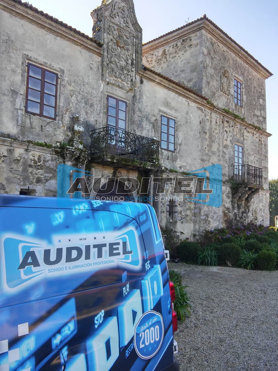 Sonido e iluminación para eventos de Auditel Sonido