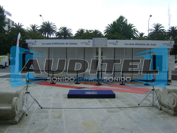 Sonido e iluminación para eventos de Auditel Sonido