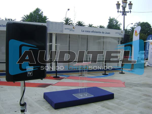 Sonido e iluminación para eventos de Auditel Sonido