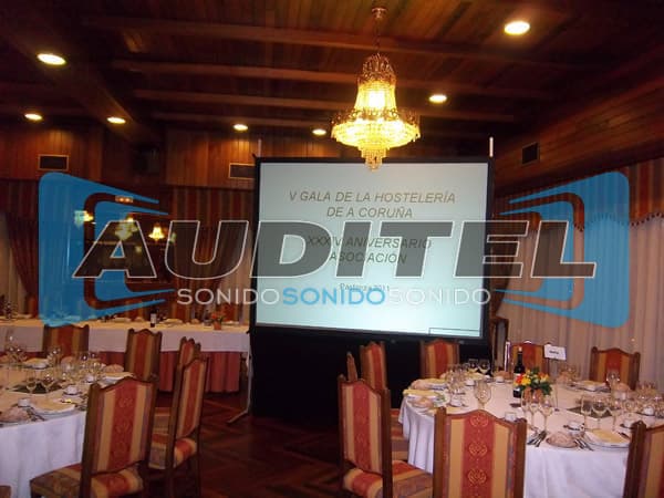 Sonido e iluminación para eventos de Auditel Sonido