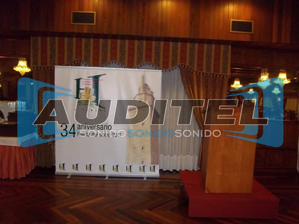 Sonido e iluminación para eventos de Auditel Sonido