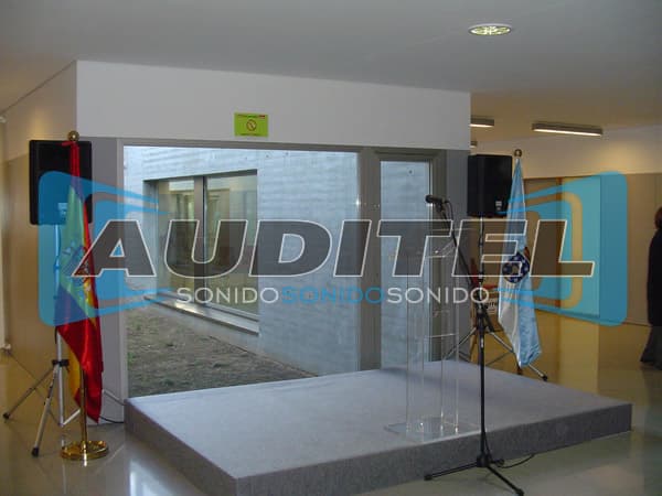 Sonido e iluminación para eventos de Auditel Sonido