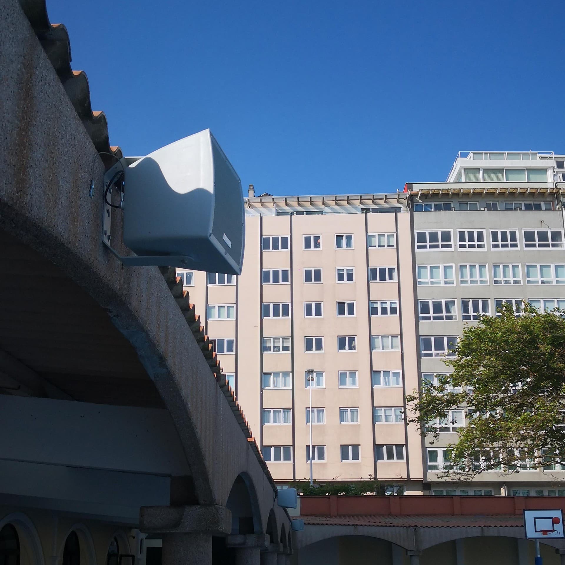 Megafonía para colegios